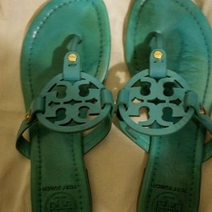Tory Burch Torquoise Millers